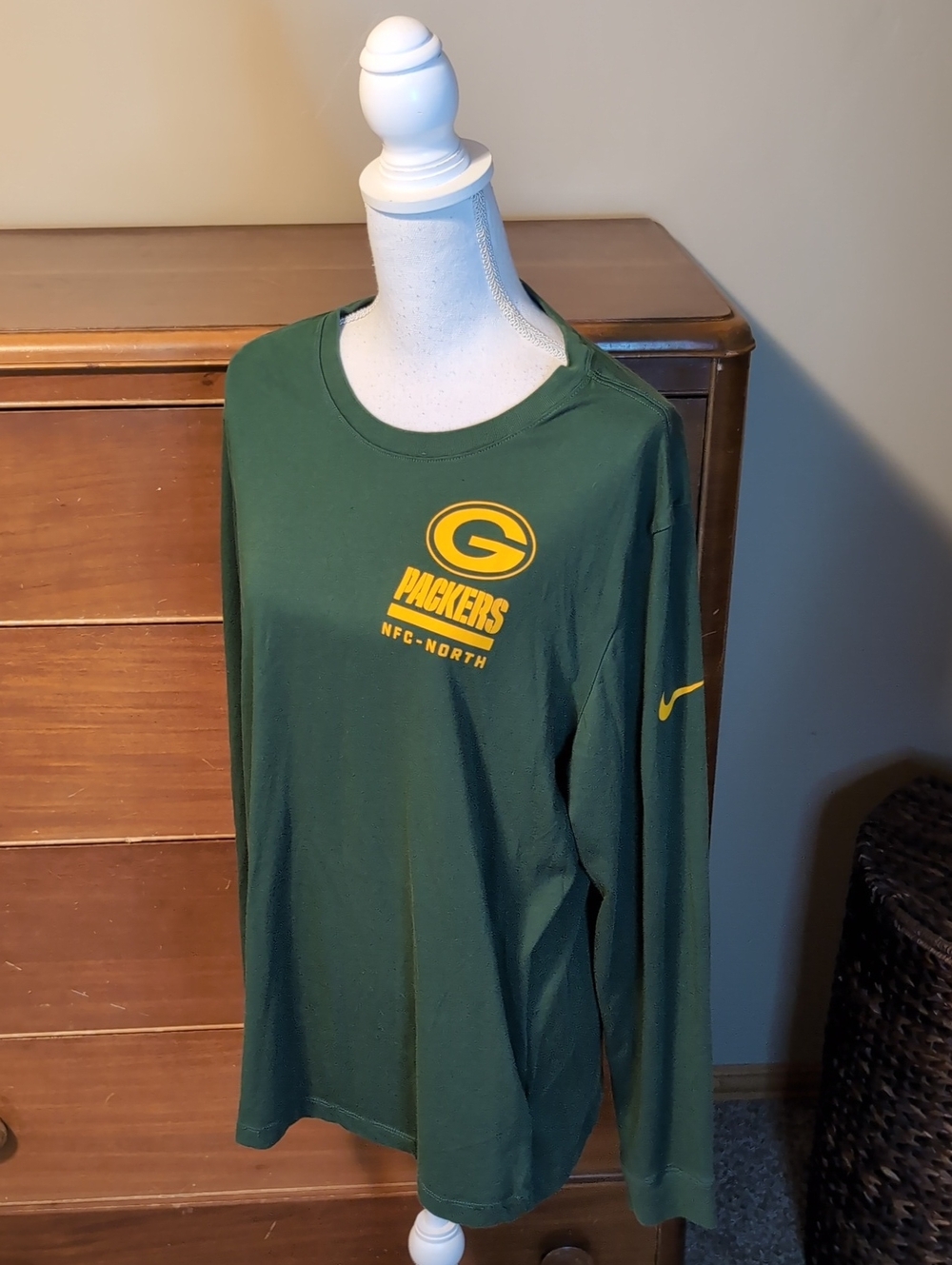 Green Bay Packer Women's NFL Long Sleeve Tee XL